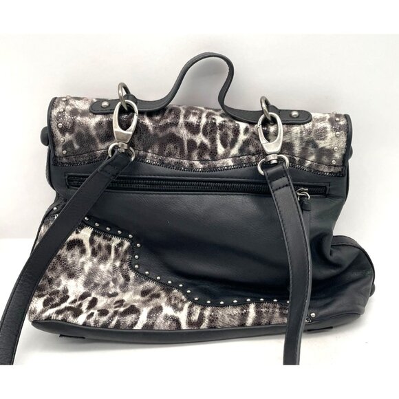 Vtg. Chi by faichi tote Leopard print - Picture 1 of 4